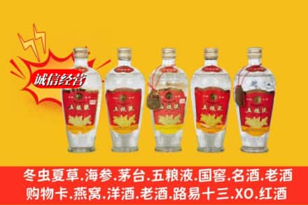 蒙自市回收老五粮液
